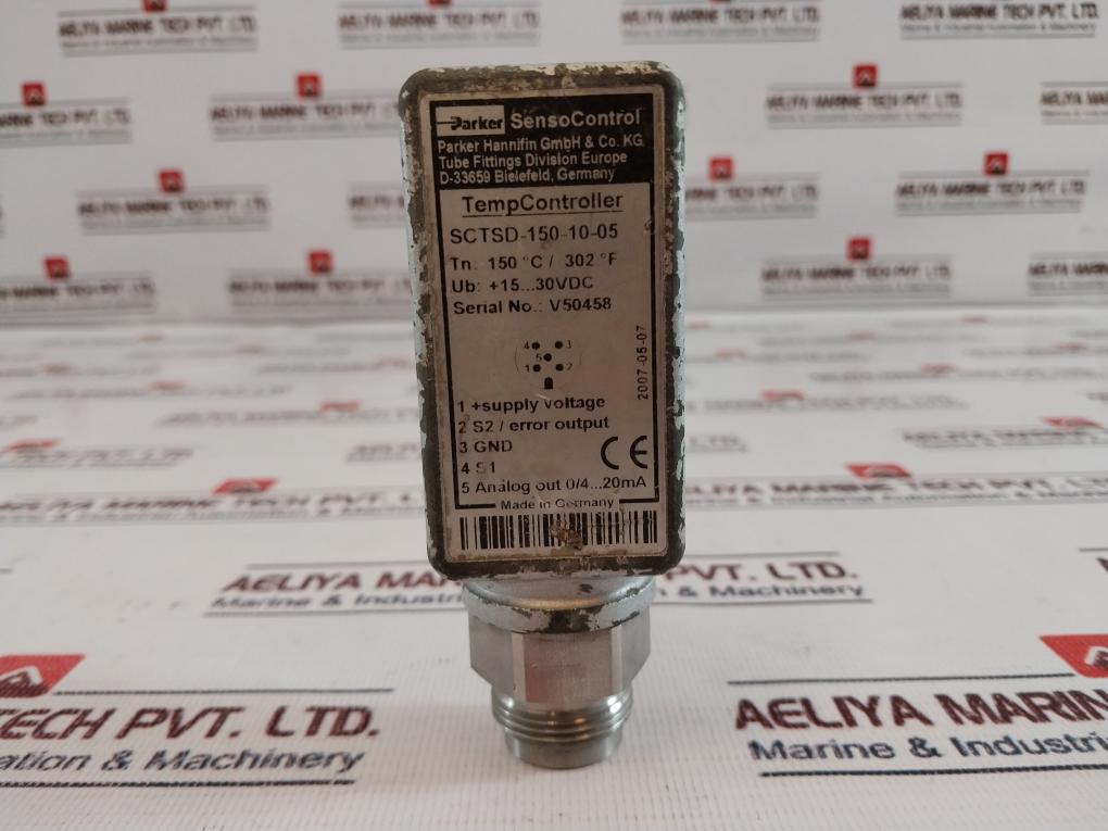 Parker Sctsd-150-10-05 Temperature Controller 0/4…20ma