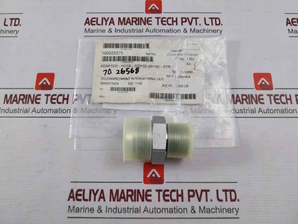 Parker Sma-16 Fitting Adapter-hose 1-5/16 W1357149 3/8 Npt