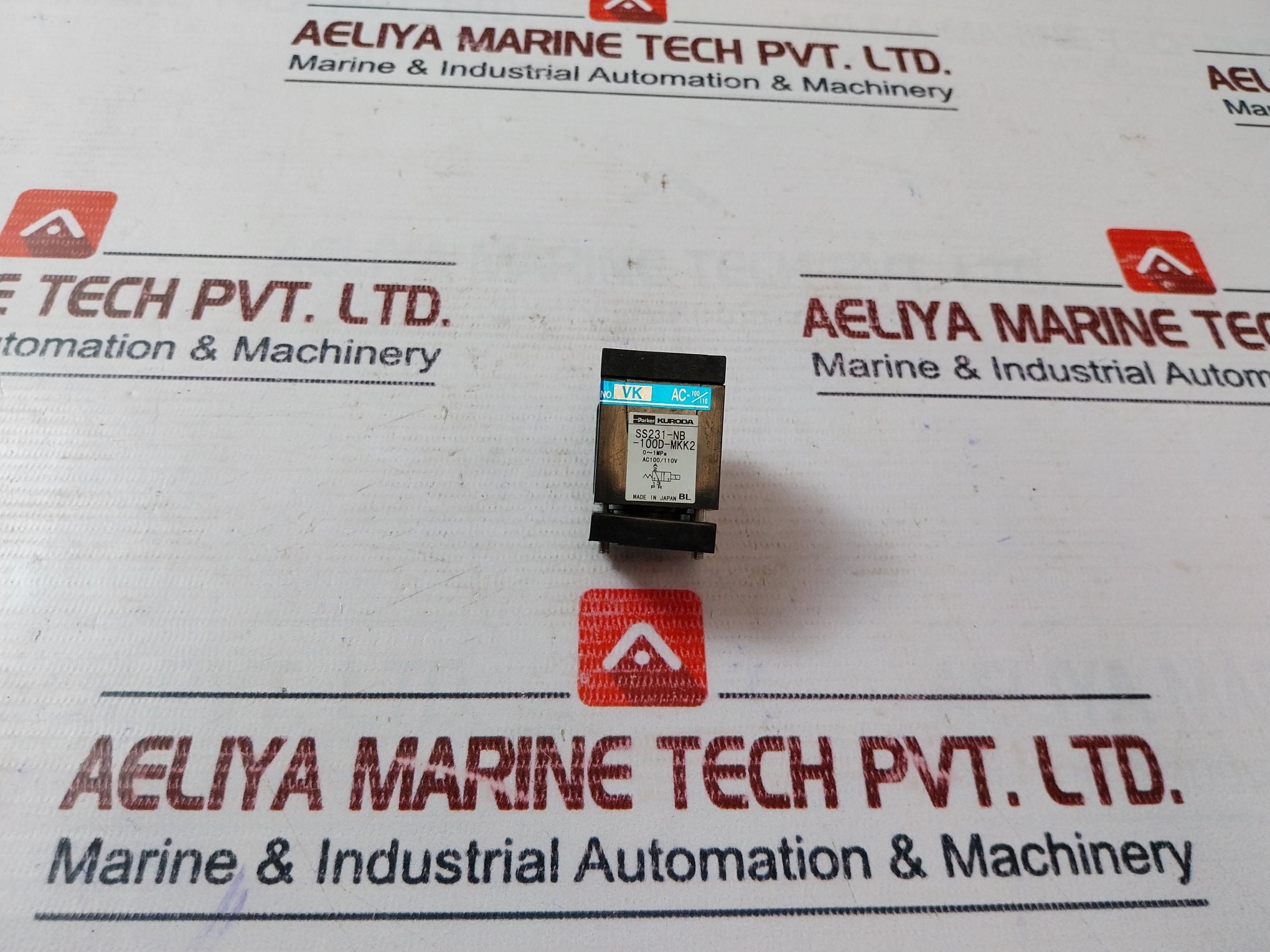 Parker Ss231-nb-100D-mkk2 Pilot Valve Pms23001