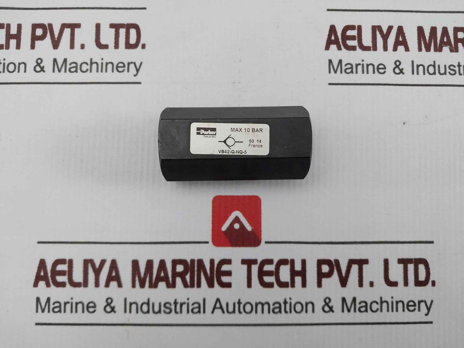 Parker Vb42-q-nq-5 Pneumatic Check Valve Max 10 Bar