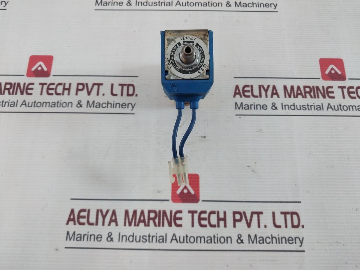 Parker Ve139Lv Solenoid Valve 173572E 1 Bar 220V- 50/60Hz 9W G2 139Lv