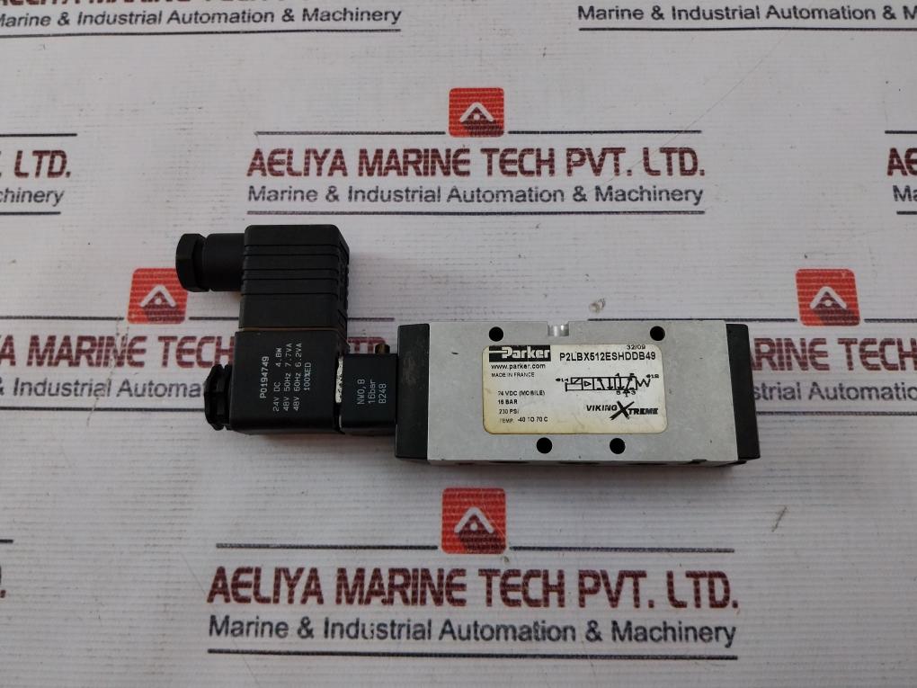 Parker Viking Xtreme P2Lbx512Eshddb49 Pneumatic Control Valve