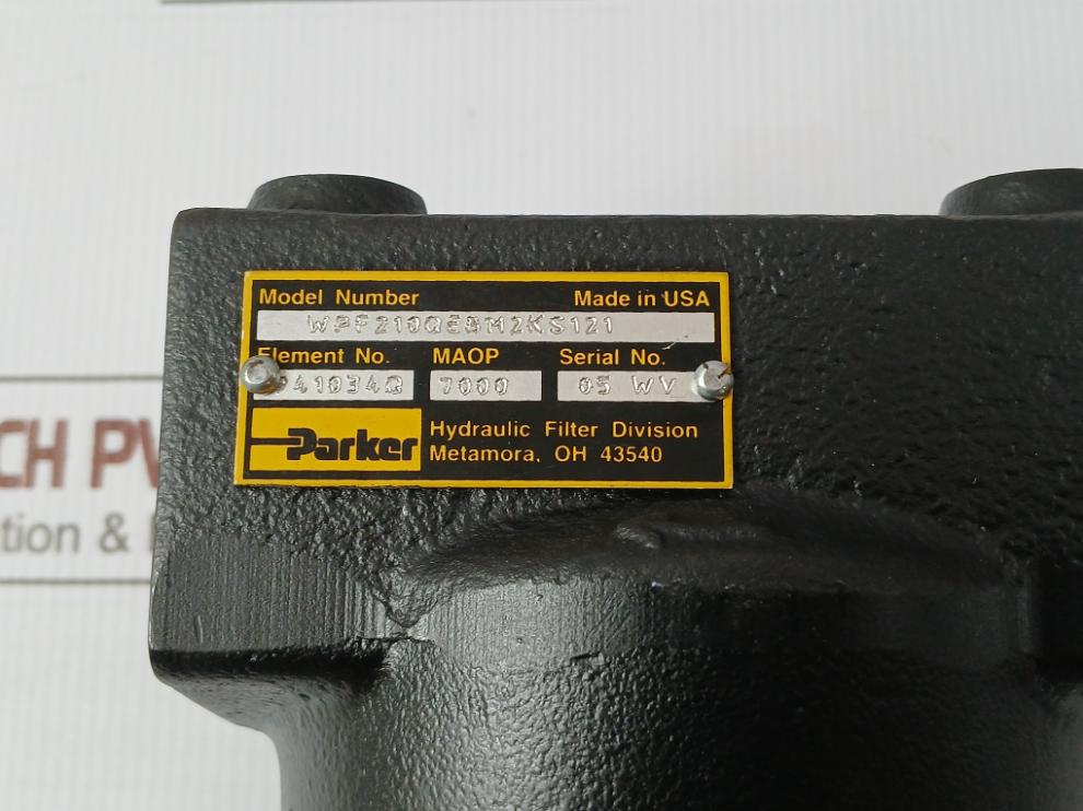 Parker Wpf210Qebm2Ks121 High-pressure Inline Filter 941034Q