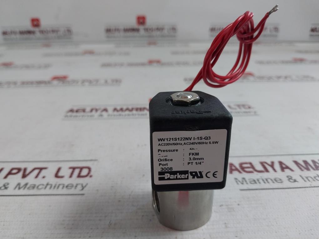 Parker Wv121S122Nv Direct 2/2-way Solenoid Air Valve 3.0Mm Ac220V/50Hz