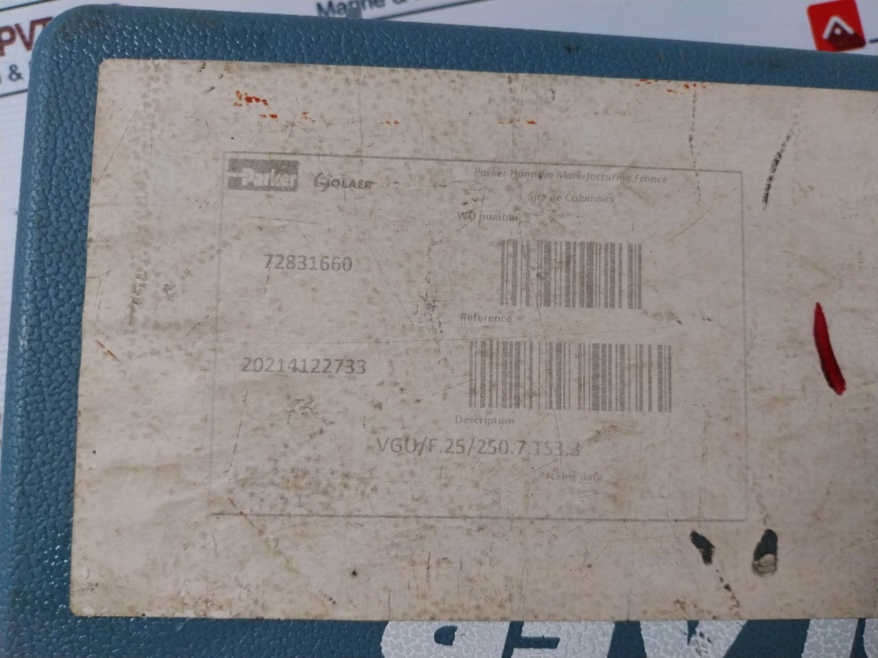 Parker Vgu/F.25/250.7.Ts3.3 Accumulator Charging Set 0370.57319