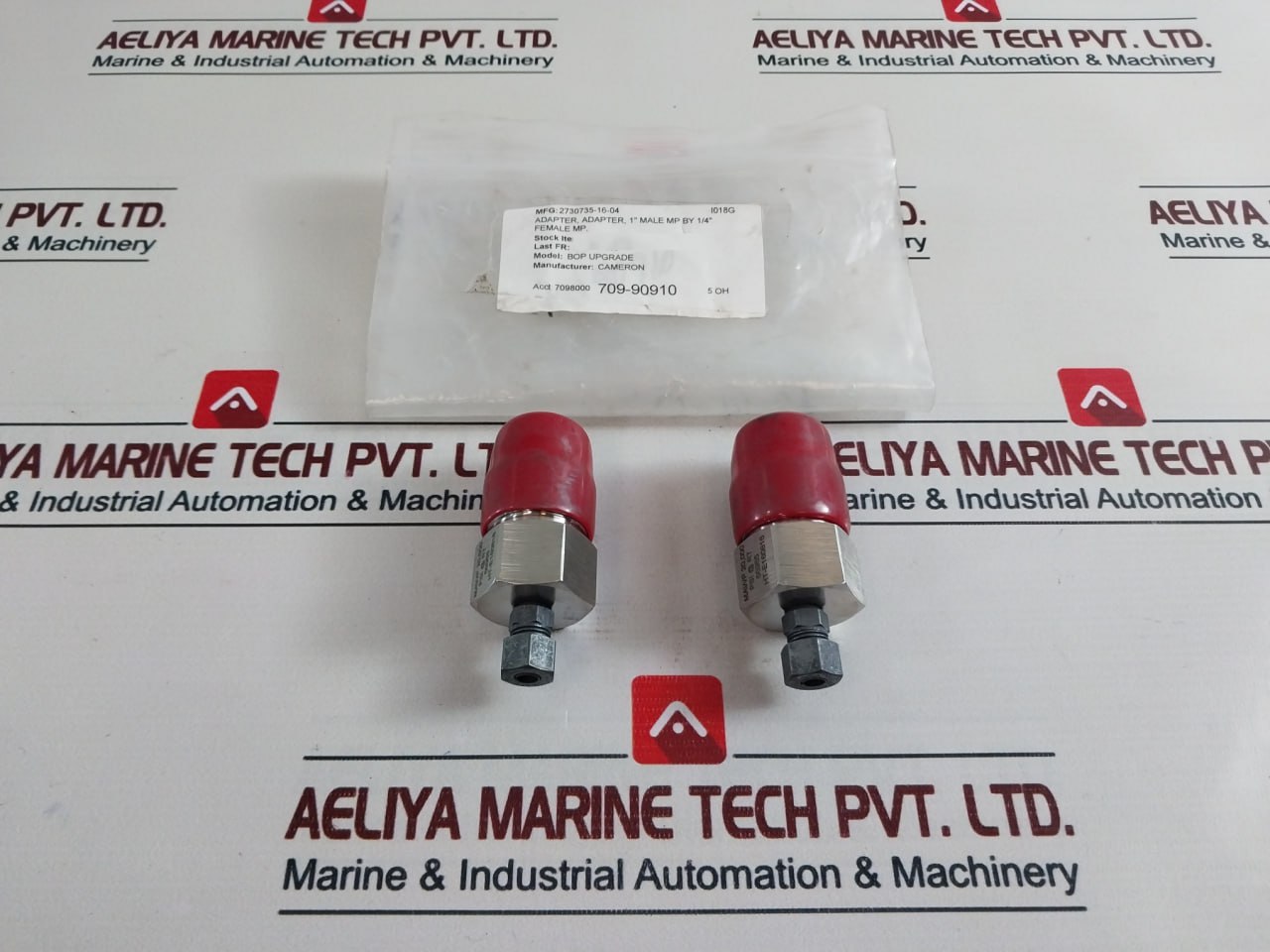 Parker 20M164K6-op Autoclave Adapter 1” Male Mp By 1/4" Female Mp