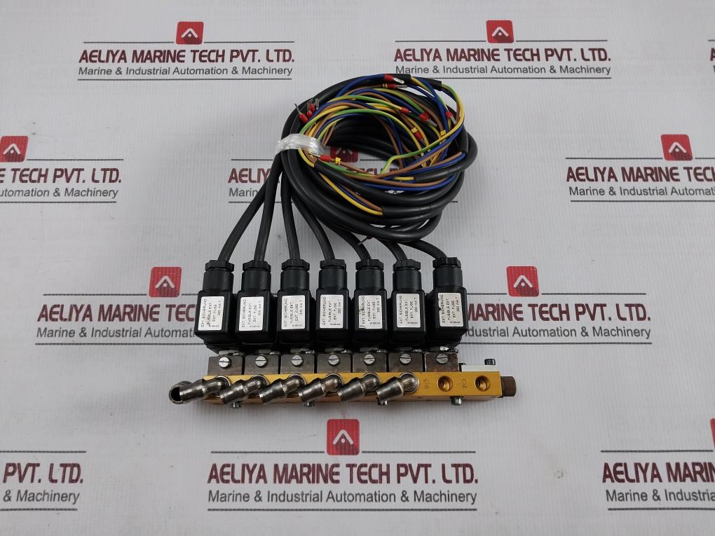 Parker 482606C2 Solenoid Operated Valve Manifold 131M7550