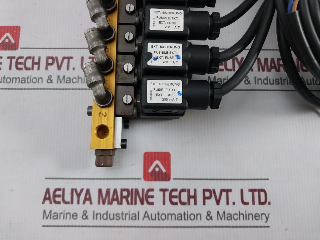 Parker 482606C2 Solenoid Valve Manifold Assy