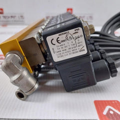 Parker 482606C2 Solenoid Valve W/ Block Ip65 24V Dc 2.5W