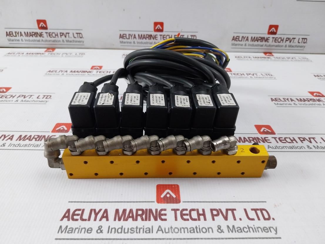 Parker 482606C2 Solenoid Valve W/ Block Ip65 24V Dc 2.5W