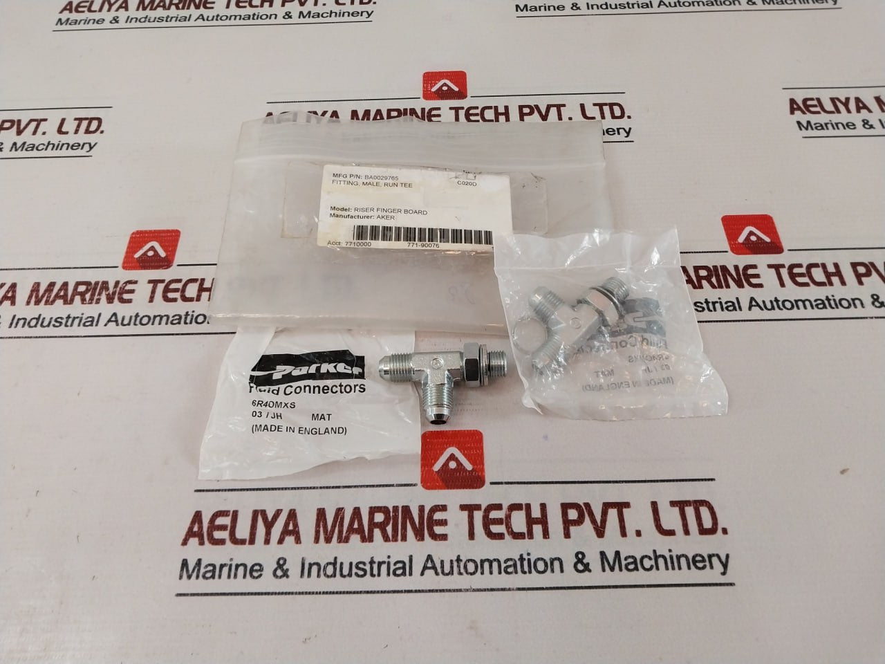 Parker 6R4Omxs Fluid Connector Ba0029765 Male Fitting