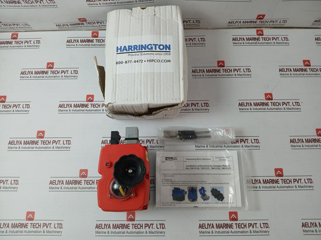 Parker 76012122 Act Valve Assy With Adapter Kit S20 Ser J4C Ip67 24-240 Dc Or Ac
