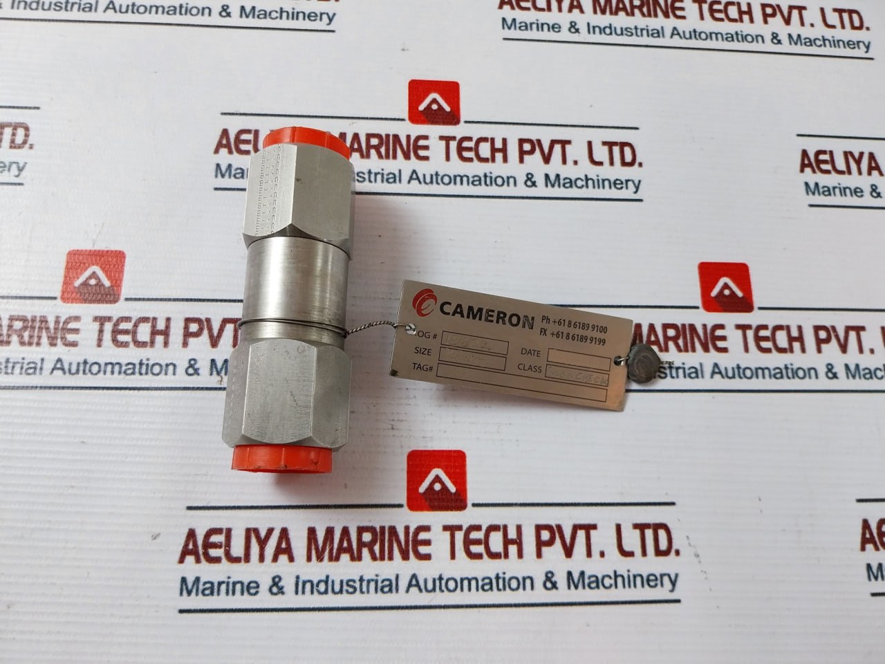 Parker 8F-c8L-50-ss Check Valve Cameron