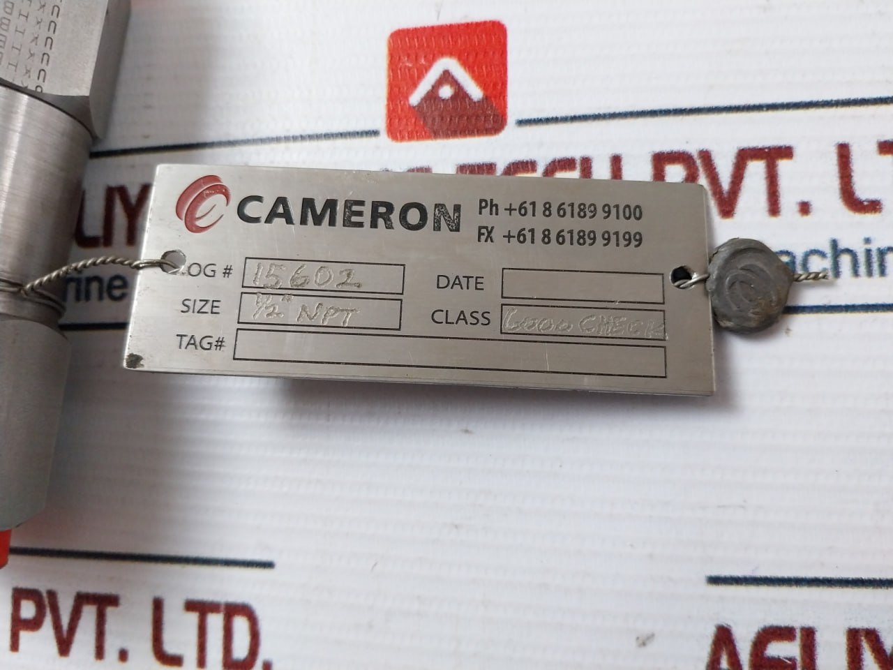 Parker 8F-c8L-50-ss Check Valve