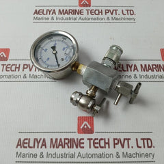 Parker Cg-6000 C&G Assembly With 6000 Psi Pressure Gauge Kit 0-400 Bar
