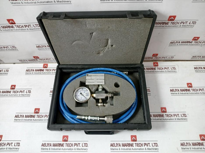 Parker Cg-6000 C&G Assembly With 6000 Psi Pressure Gauge Kit 0-400 Bar
