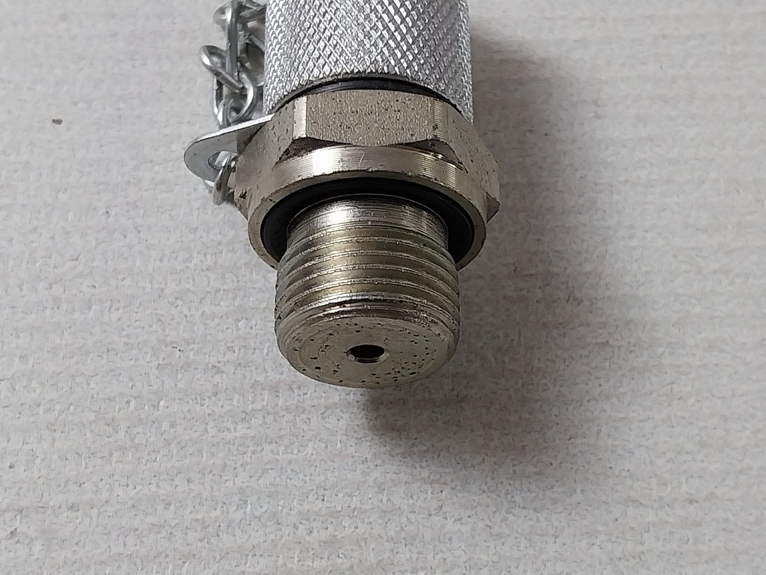 Parker Ema3 Diagnostic Fitting Steel, Test Point Diagnostic Coupling