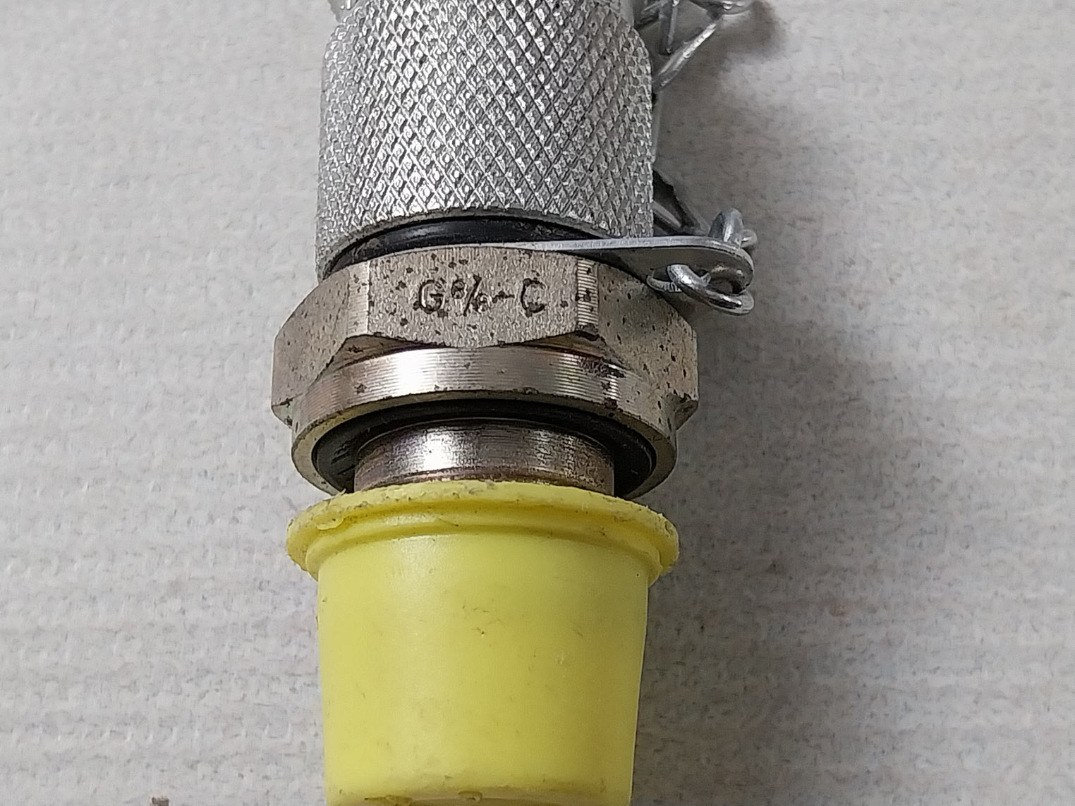 Parker Ema3 Diagnostic Fitting Steel, Test Point Diagnostic Coupling