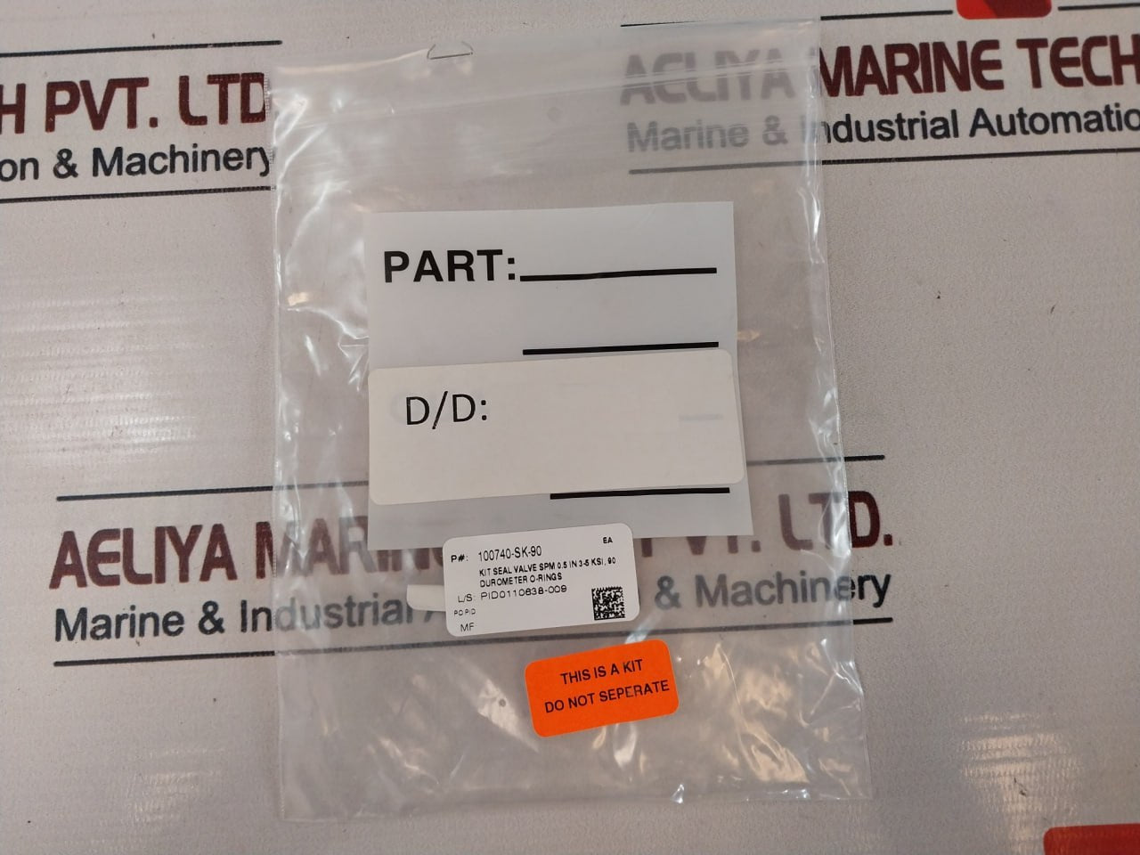 Oceaneering 100755-rk Valve Repair Kit