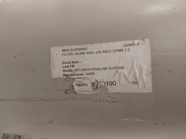 Parker TXW12-10 B15 In-Tank Mounted Return Line Filter 140 PSI/10 Bar