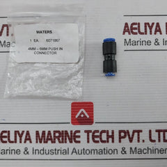 6071867 Waters 4Mm-6Mm Push In Connector