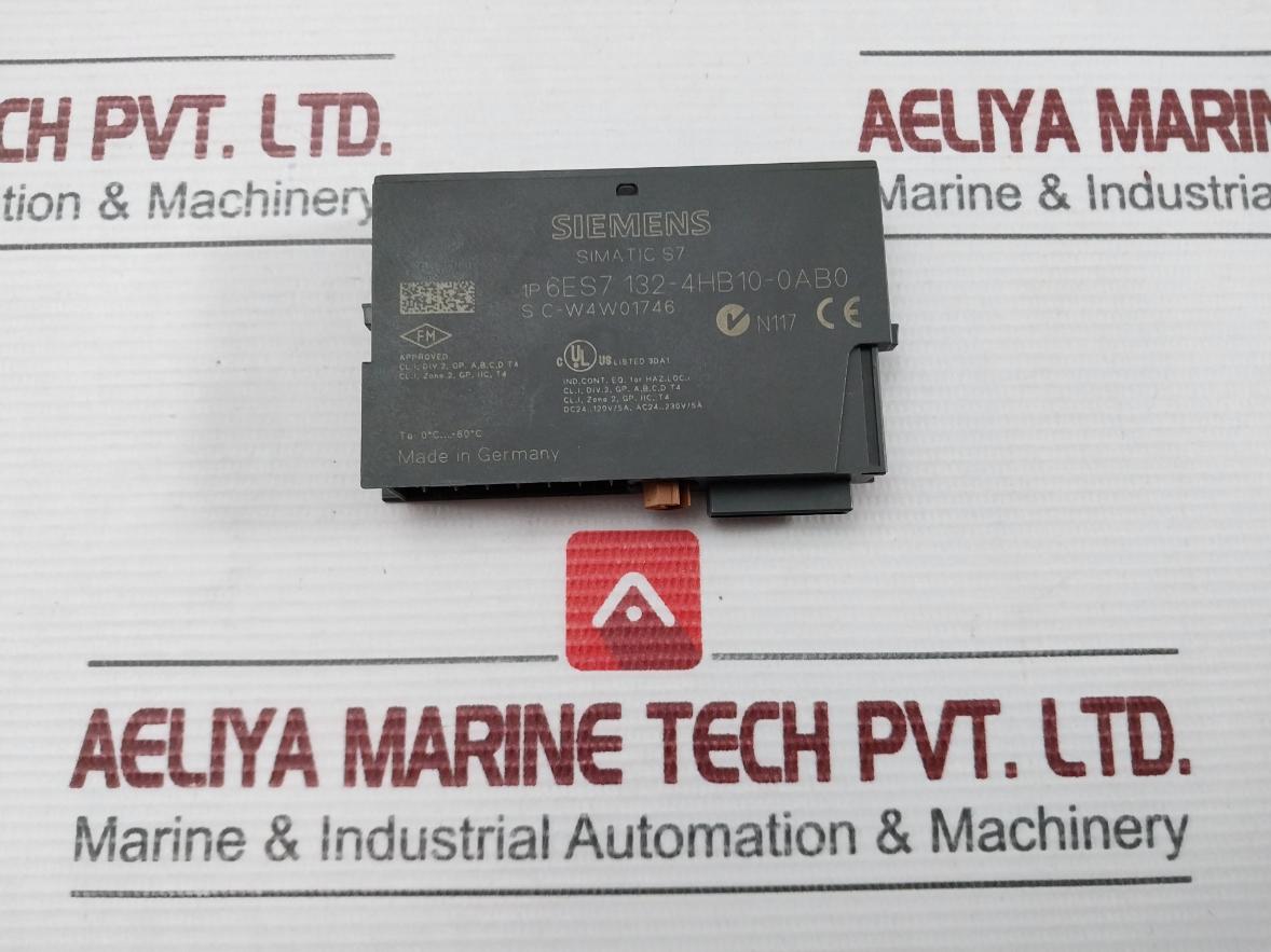 Part No. 6Es7 132-4Hb10-0Ab0 Siemens Relay Module Dc120V/5A