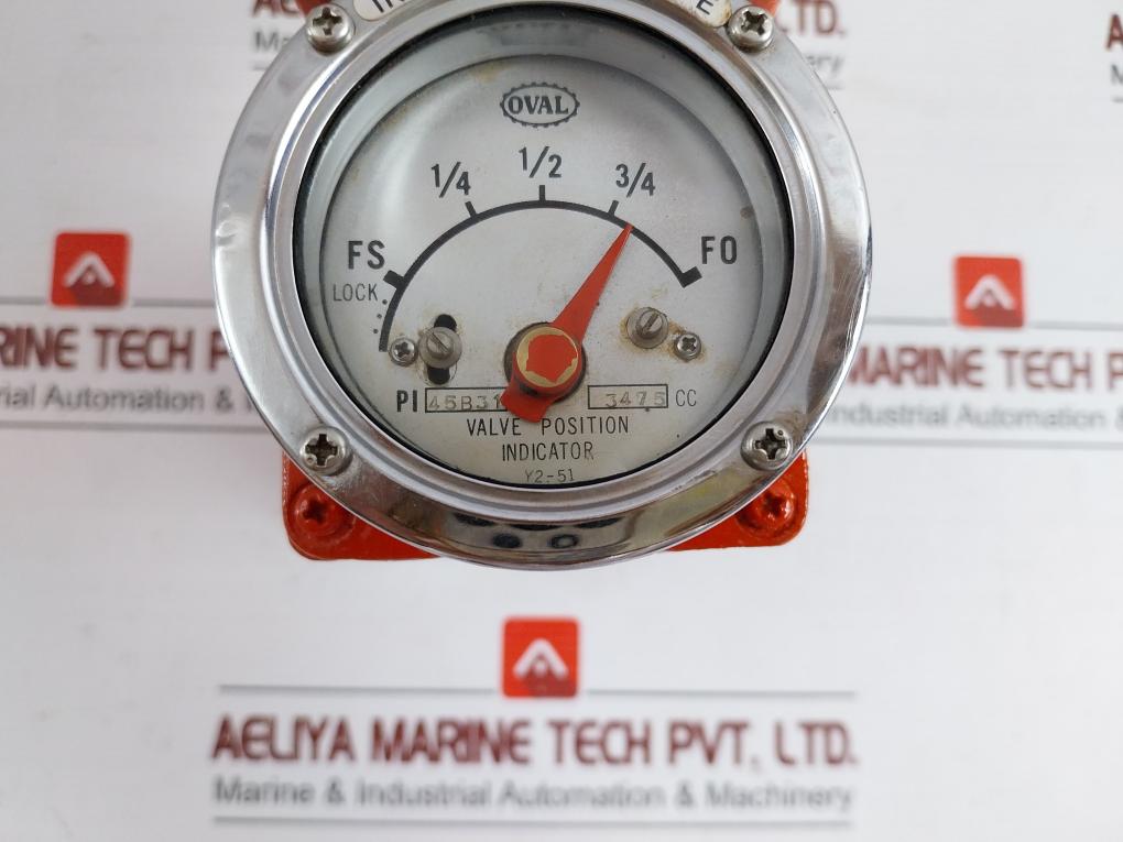 Part No. Pi45B31 Valve Position Indicator 3475Cc Oval