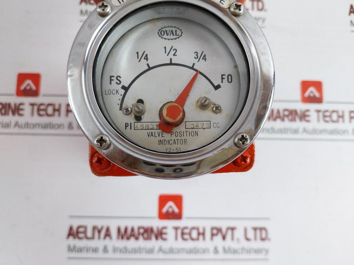 Part No. Pi45B31 Valve Position Indicator 3475Cc Oval