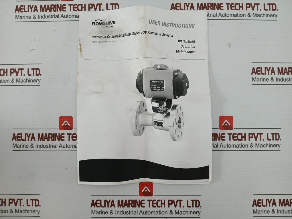 10F39Sn R7 Pneumatic Actuator By Flowserve