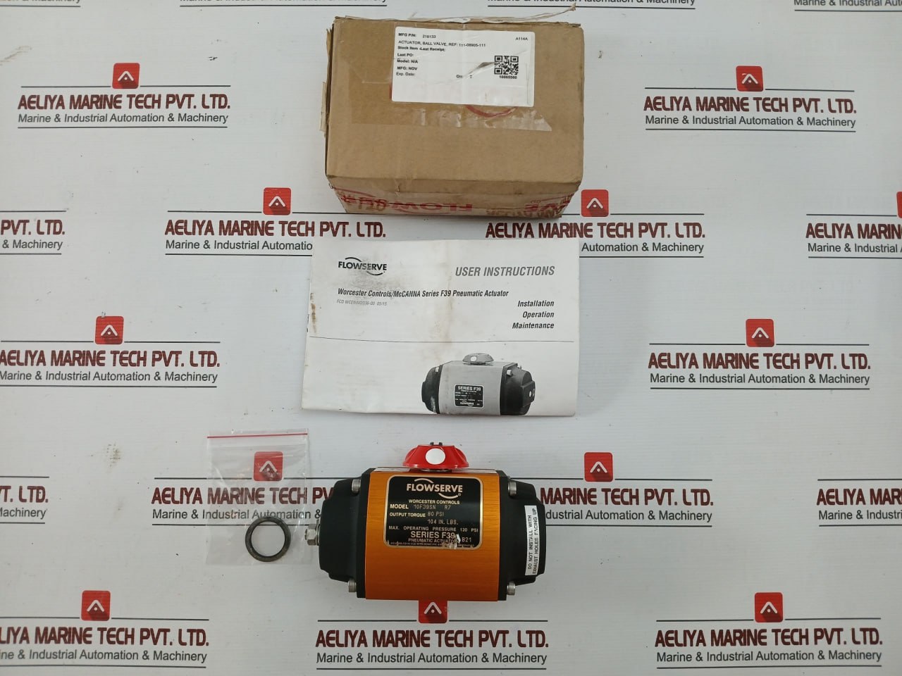 10F39Sn R7 Pneumatic Actuator By Flowserve
