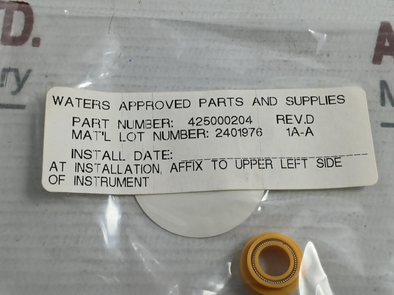 Part No: 425000204 Seal And Spring Assembly Waters