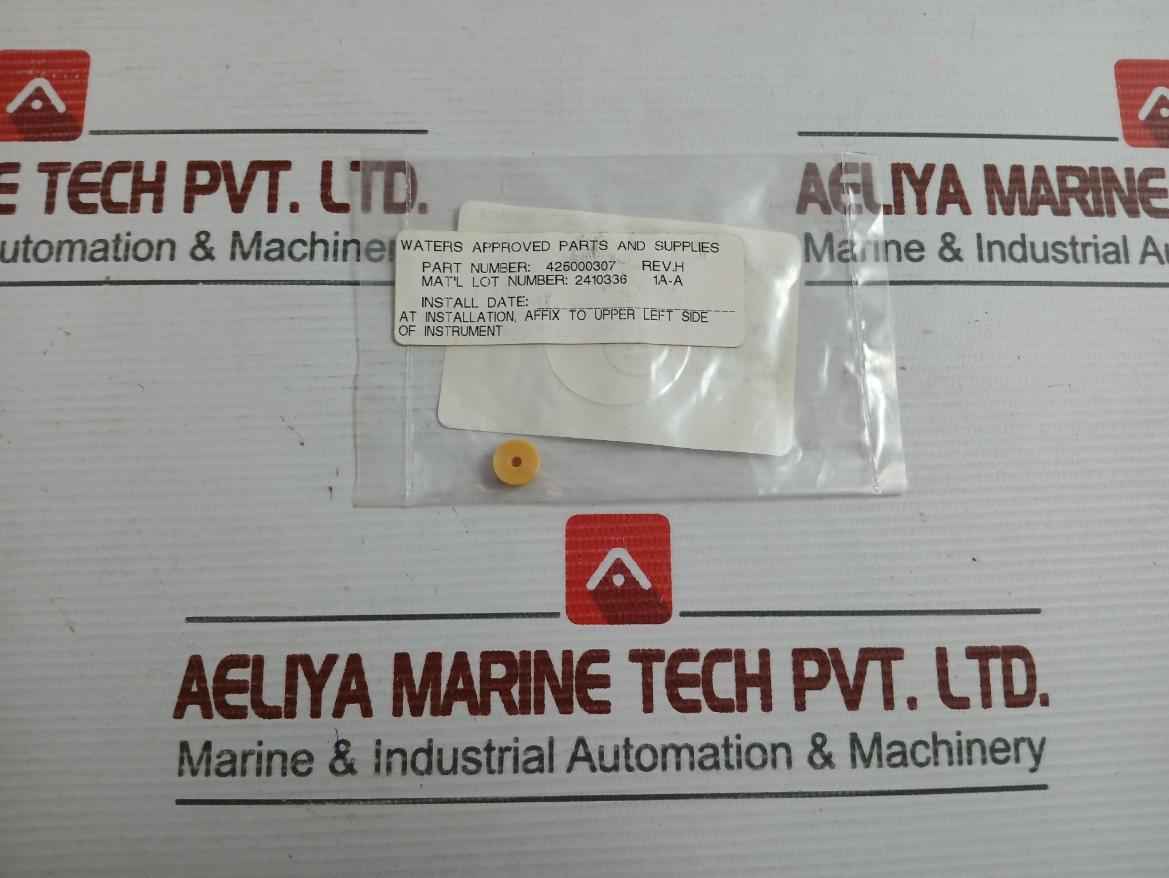 Part No: 425000307 Waters .0787 Id Floating Flanged Wash Seal