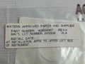 Part No: 425000307 Waters .0787 Id Floating Flanged Wash Seal