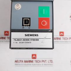 Part No: 7Sj8031-5Eb00-1Fb0/Bb Overcurrent Protection Relay By Siemens