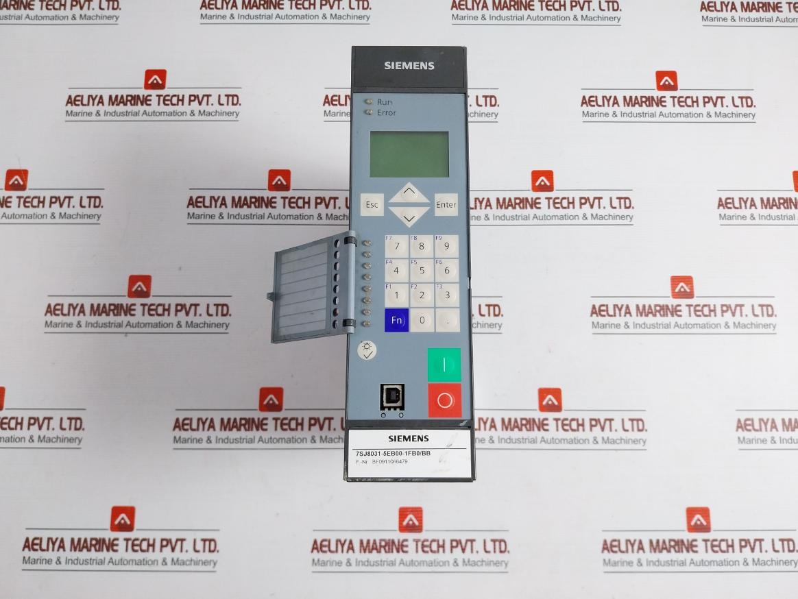 Part No: 7Sj8031-5Eb00-1Fb0/Bb Overcurrent Protection Relay By Siemens