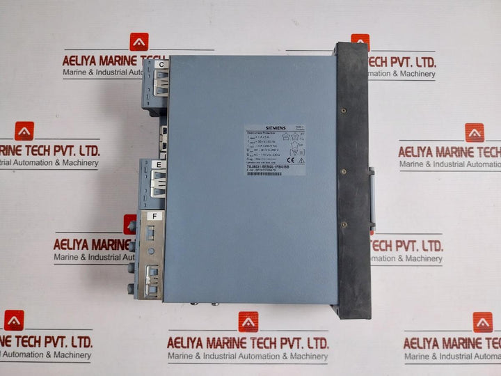 Part No: 7Sj8031-5Eb00-1Fb0/Bb Overcurrent Protection Relay By Siemens