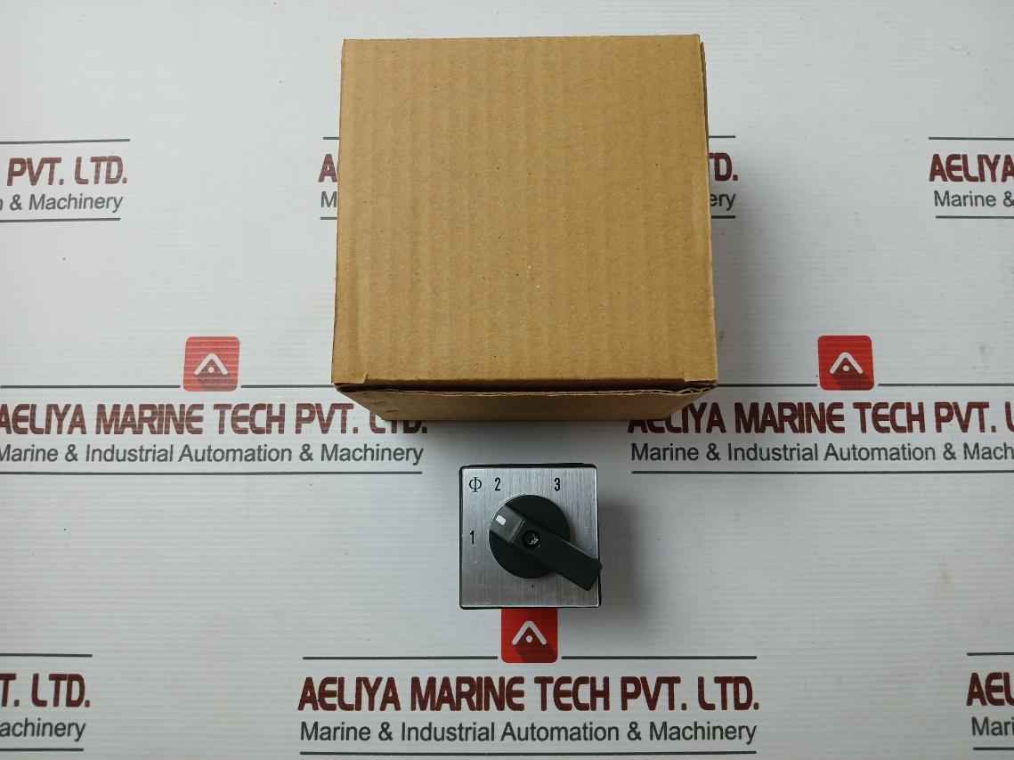 Part No: Ca10 Kraus & Naimer A230.600 E, Rotary Cam Switch 20A 300Vac Ac-21A