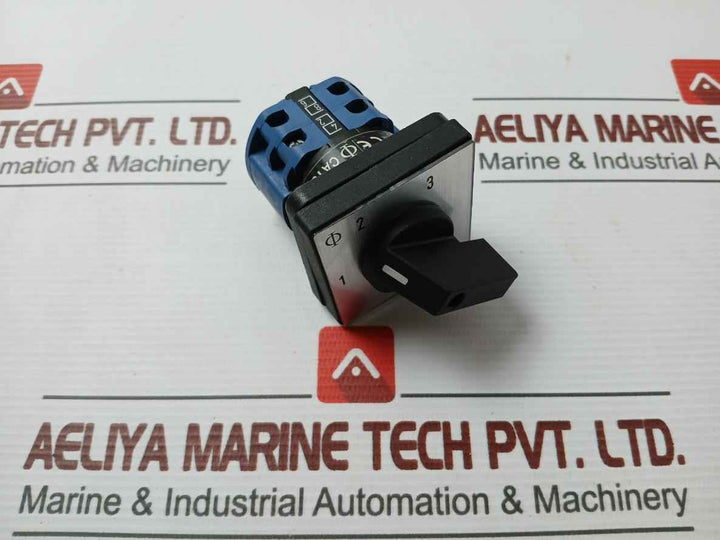Part No: Ca10 Kraus & Naimer A230.600 E, Rotary Cam Switch 20A 300Vac Ac-21A