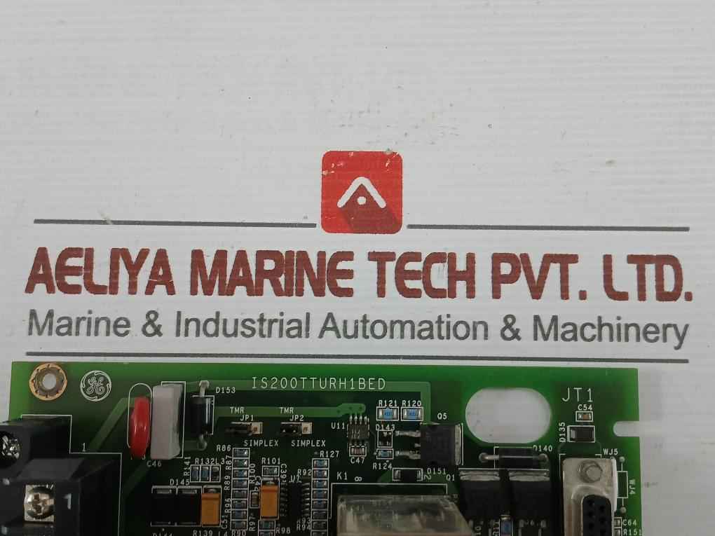 Part No: Is200Tturh1Bed Turbine Termination Board By General Electric