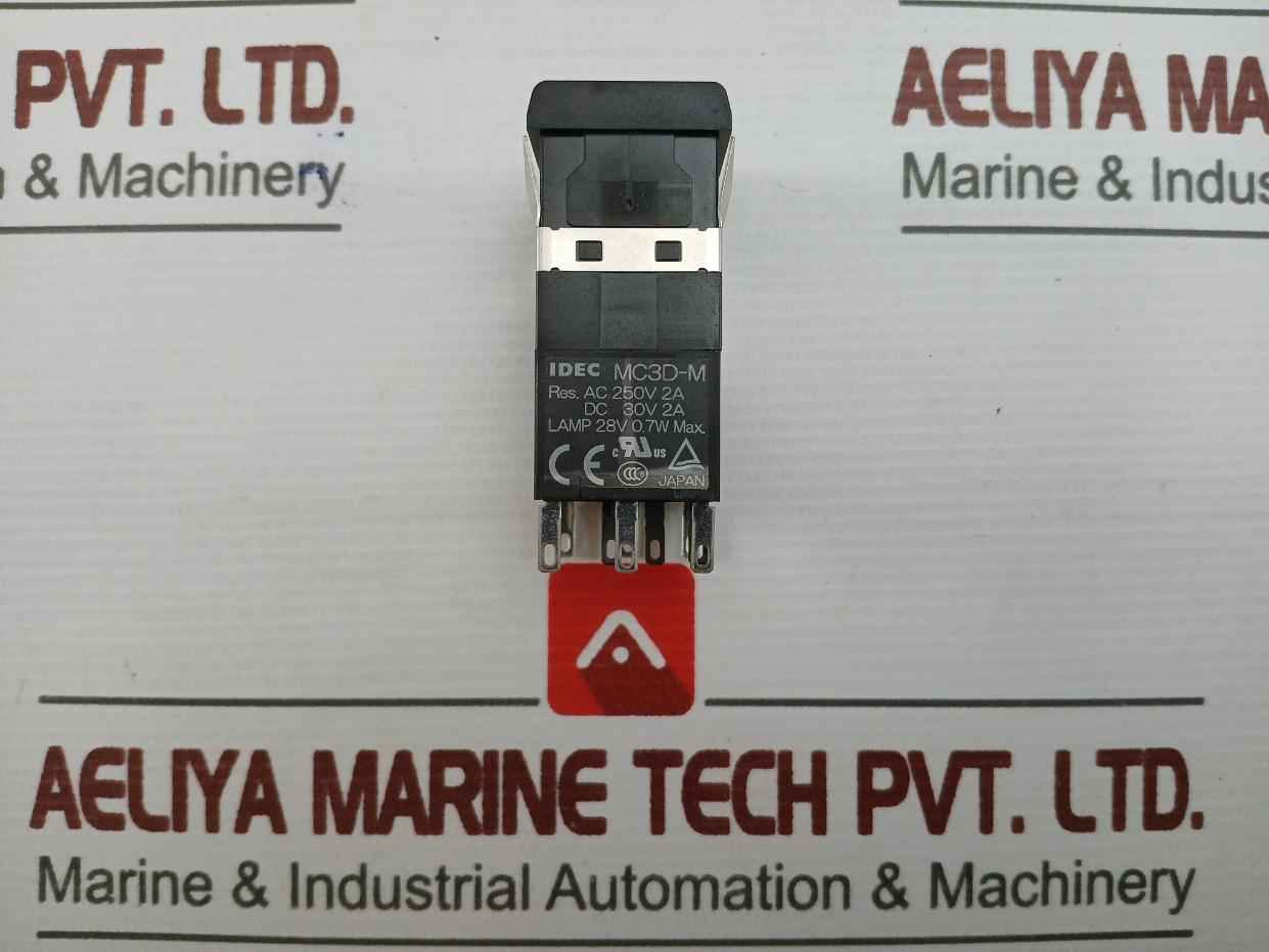 Part No: Mc3D-m10Rb Push Button Switch By Idec