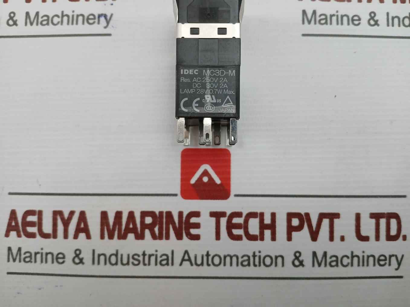 Part No: Mc3D-m10Rb Push Button Switch By Idec