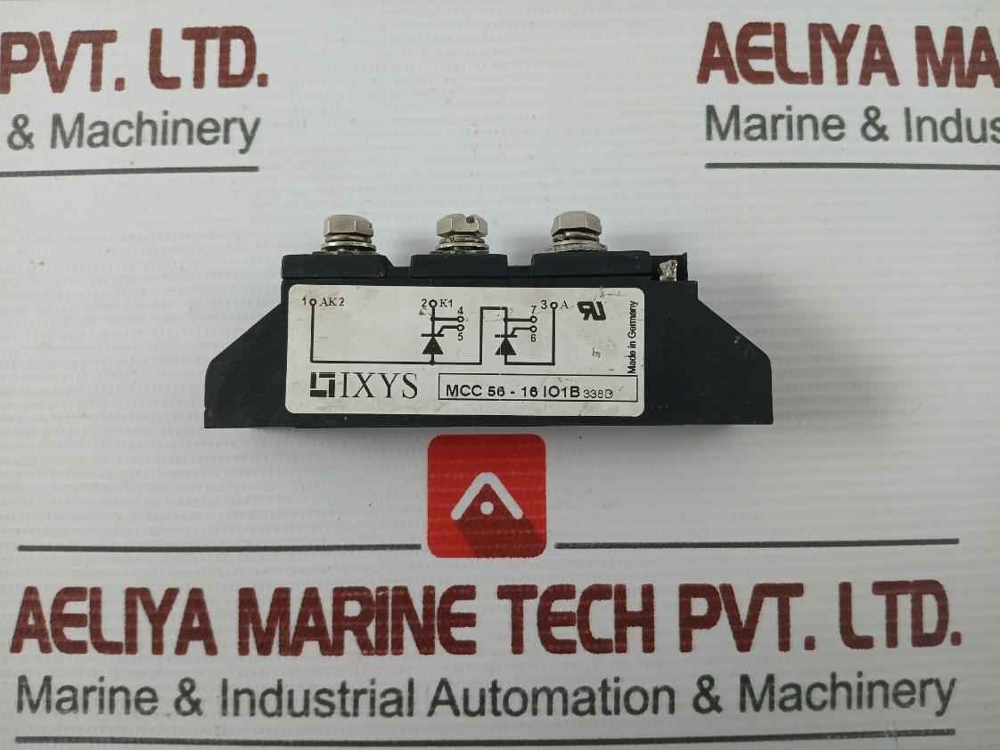 Part No: Mcc 56-16Io1B Thyristor Module Brand Ixys