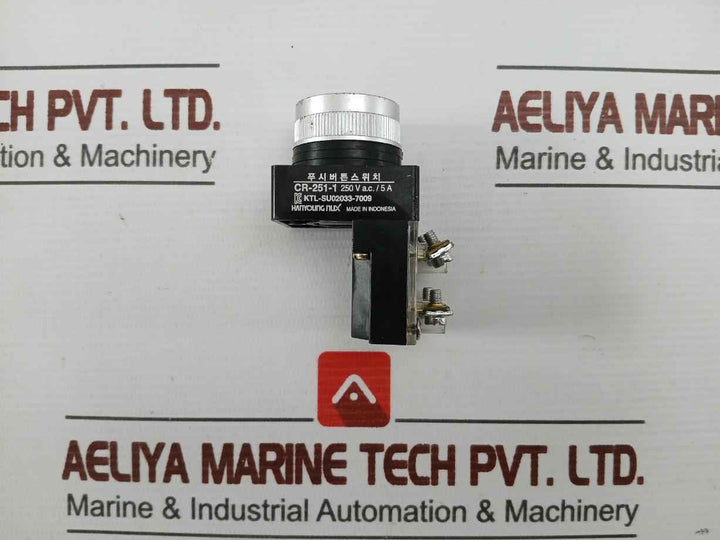 Part No: Nux Cr-251-1 Hanyoung New Push Button Switch