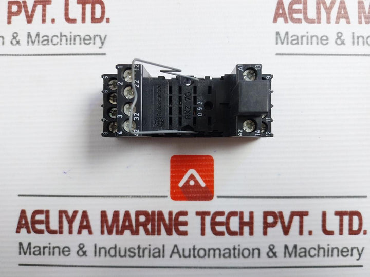 Part No: Rxn 41G11 Fd Telemecanique Relay With Socket 5A 250Vac 110Vdc