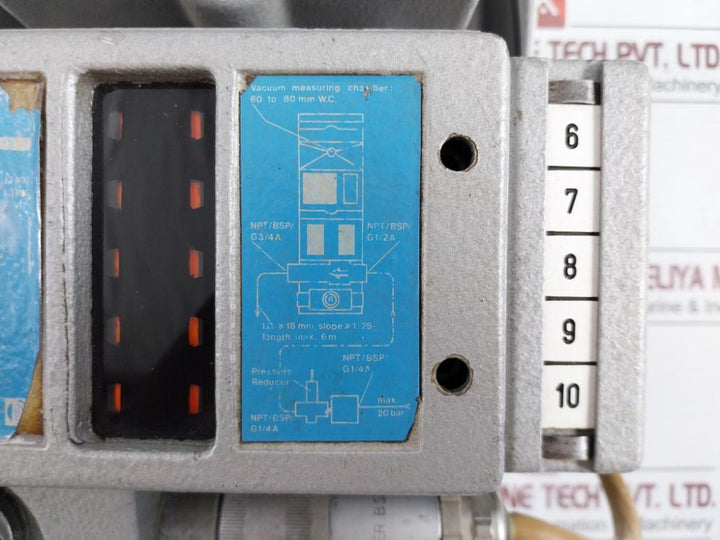 Part No: Vn215/87 Emc Oil Mist Detector By Schaller-automation Max 20 Bar Ip 54