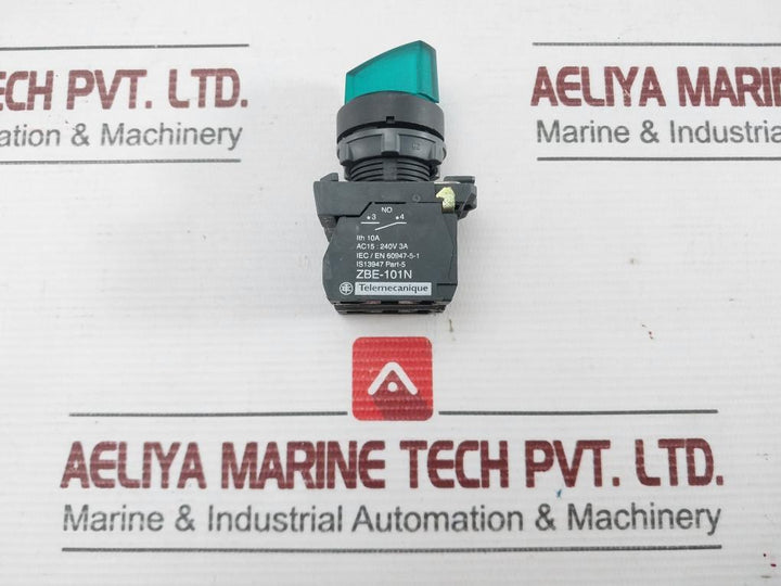 Part No: Zbe-101N Illuminated Selector Switch Telemecanique