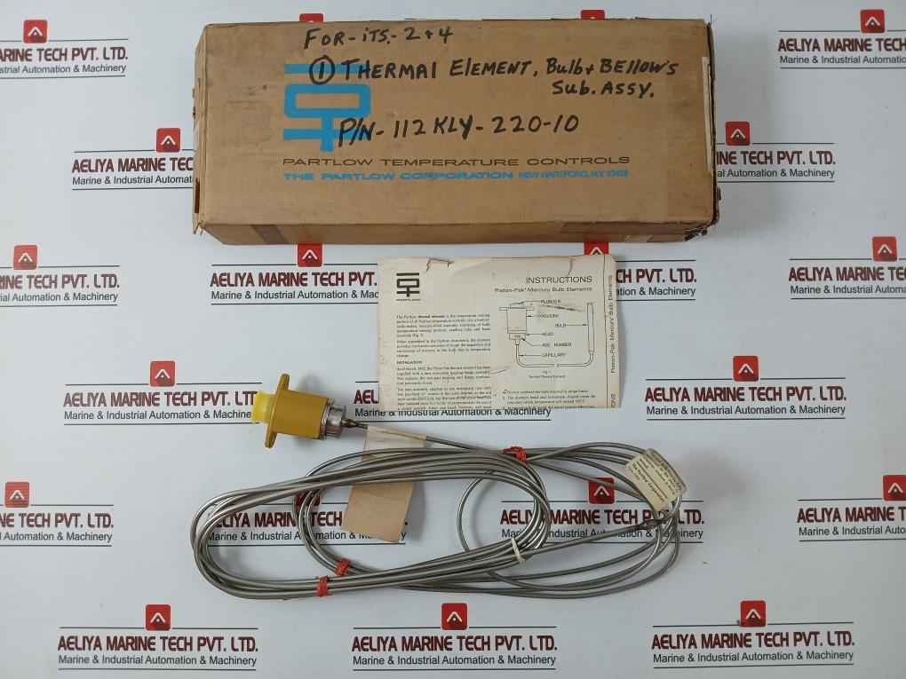 Partlow 112Kly-220-10 Thermal Element Bulb