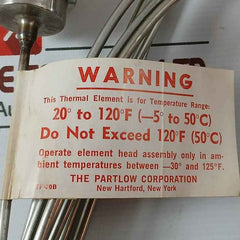 Partlow 112Kly-220-10 Thermal Element Bulb