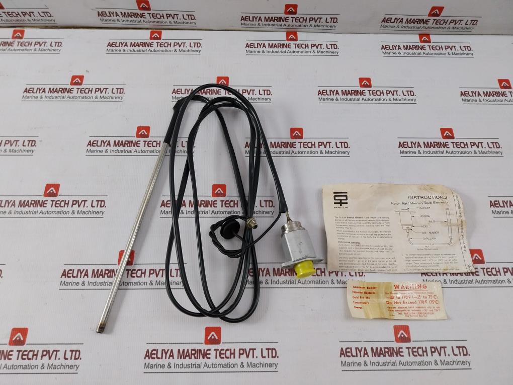 Partlow Piston-pak Mercury Bulb Elements