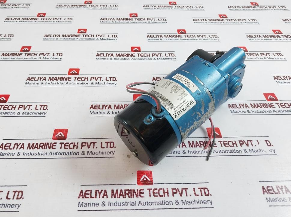 Parvalux Pm3-0044/Cont Right Angle Gear Motor 3000Rpm 24Vdc 69W 4.5A